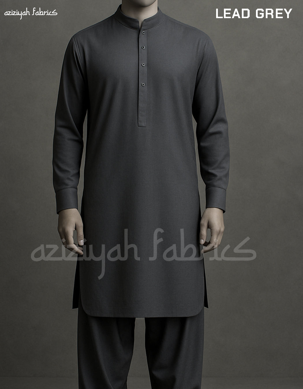 Lead Grey - Premium Wash & Wear