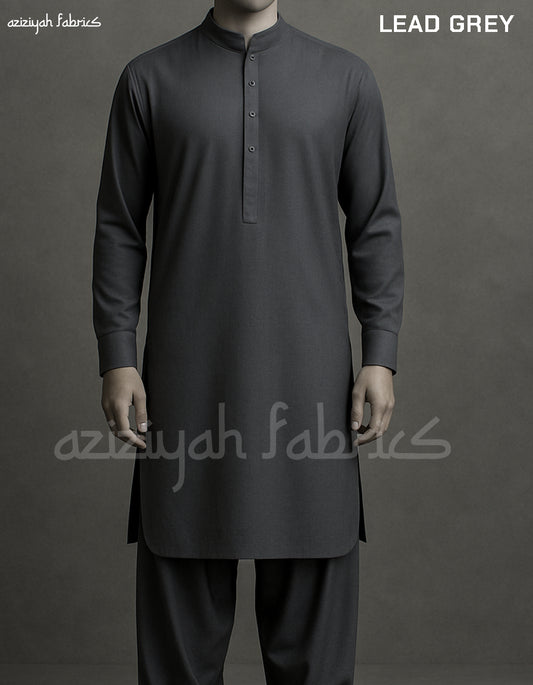 Lead Grey - Premium Wash & Wear