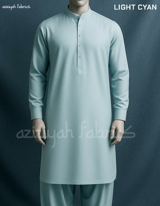 Light Cyan - Premium Wash & Wear