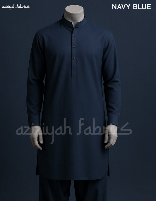 Navy Blue - Premium Wash & Wear