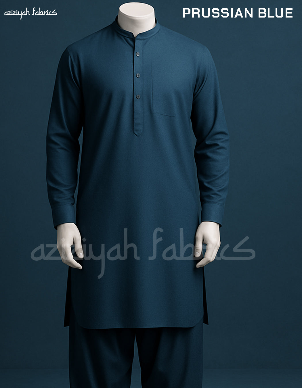 Prussian Blue - Premium Wash & Wear
