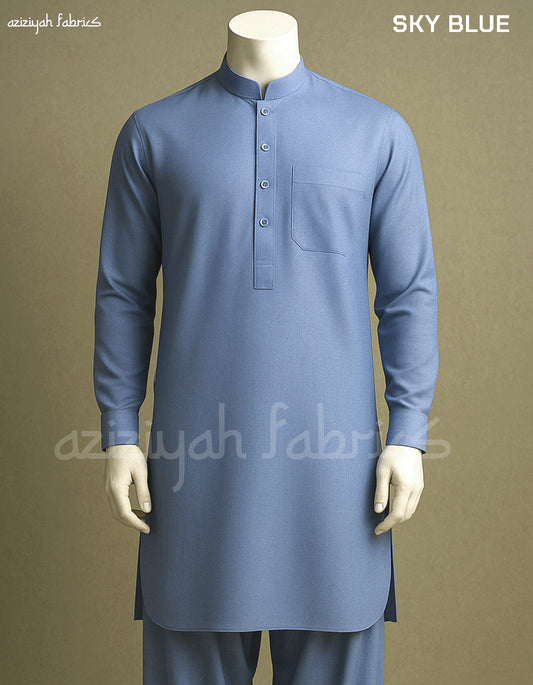 Sky Blue - Premium Wash & Wear