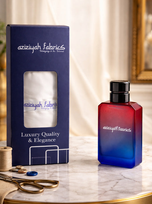 Premium Men’s Wash & Wear Suit with 50ml Perfume Gift Set | Soft Wrinkle Free Fabric
